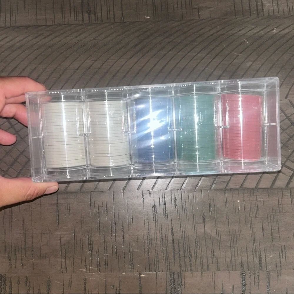 Multicolor Poker Chips Set